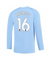 Manchester City Rodri Hernandez #16 Kotipaita 2023-24 Pitkähihainen